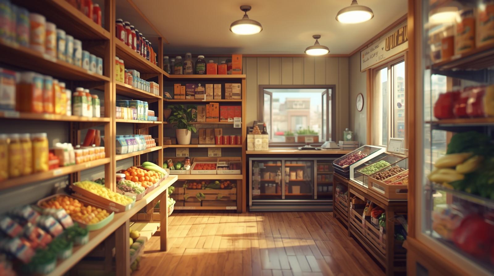 Inside GREATER & BIGGER VENTURES grocery shop